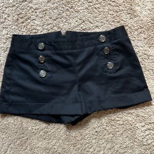 Express satiny shorts